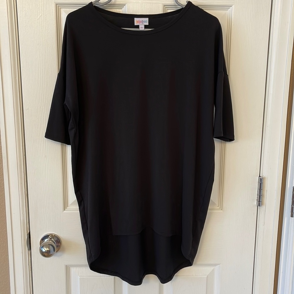 LuLaRoe Irma Tunic Black